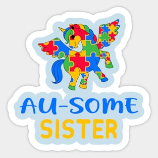 au-some sister Sticker